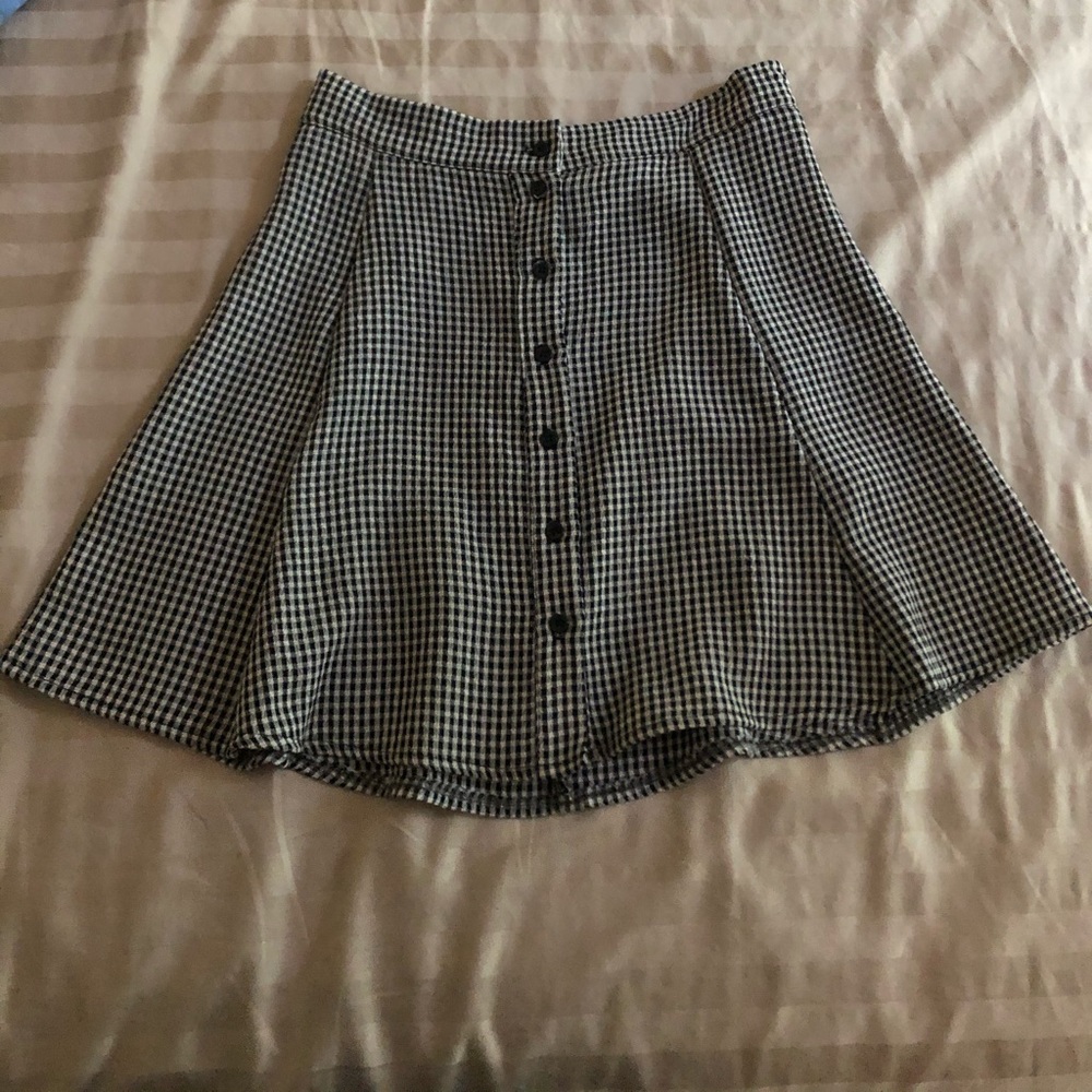 Brandy Melville checkered skirt